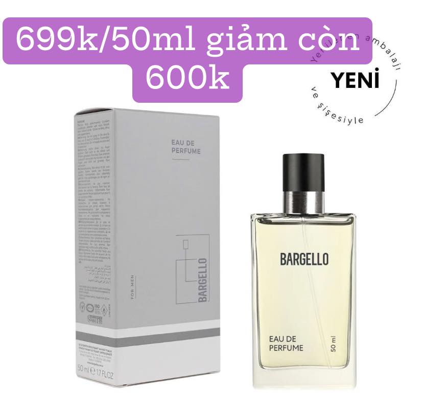 Bargello 561 Fresh EDP – Nước hoa nam tươi mát, lưu hương cả ngày